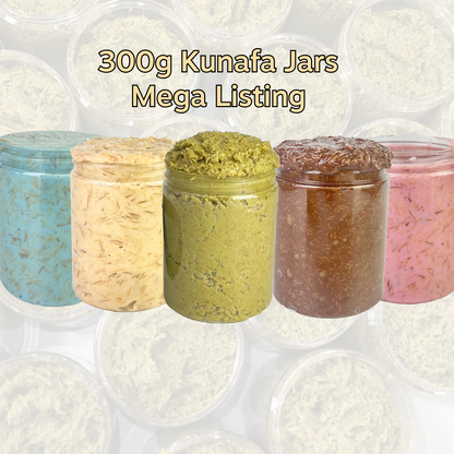 House Made Flavoured Pistachio Kunafa Jars 300g - Dubai Inspired