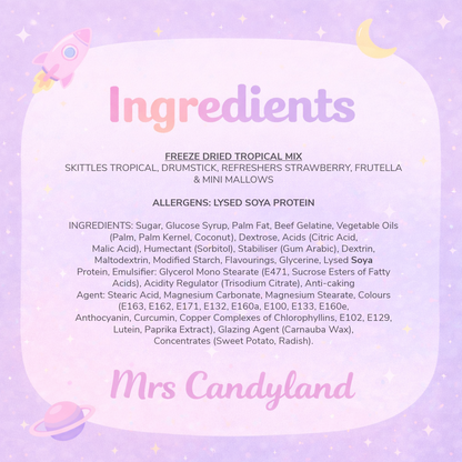 Tropical Freeze Dried Candy Mix | Mrs Candyland