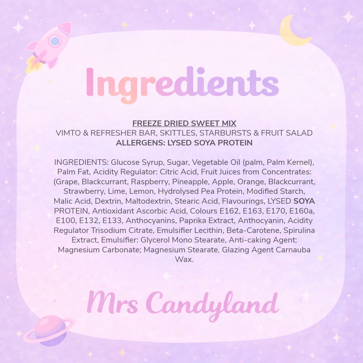 4 Freeze Dried Candy Bags Bundle | 4 for £9.99 | Mrs Candyland⭐|