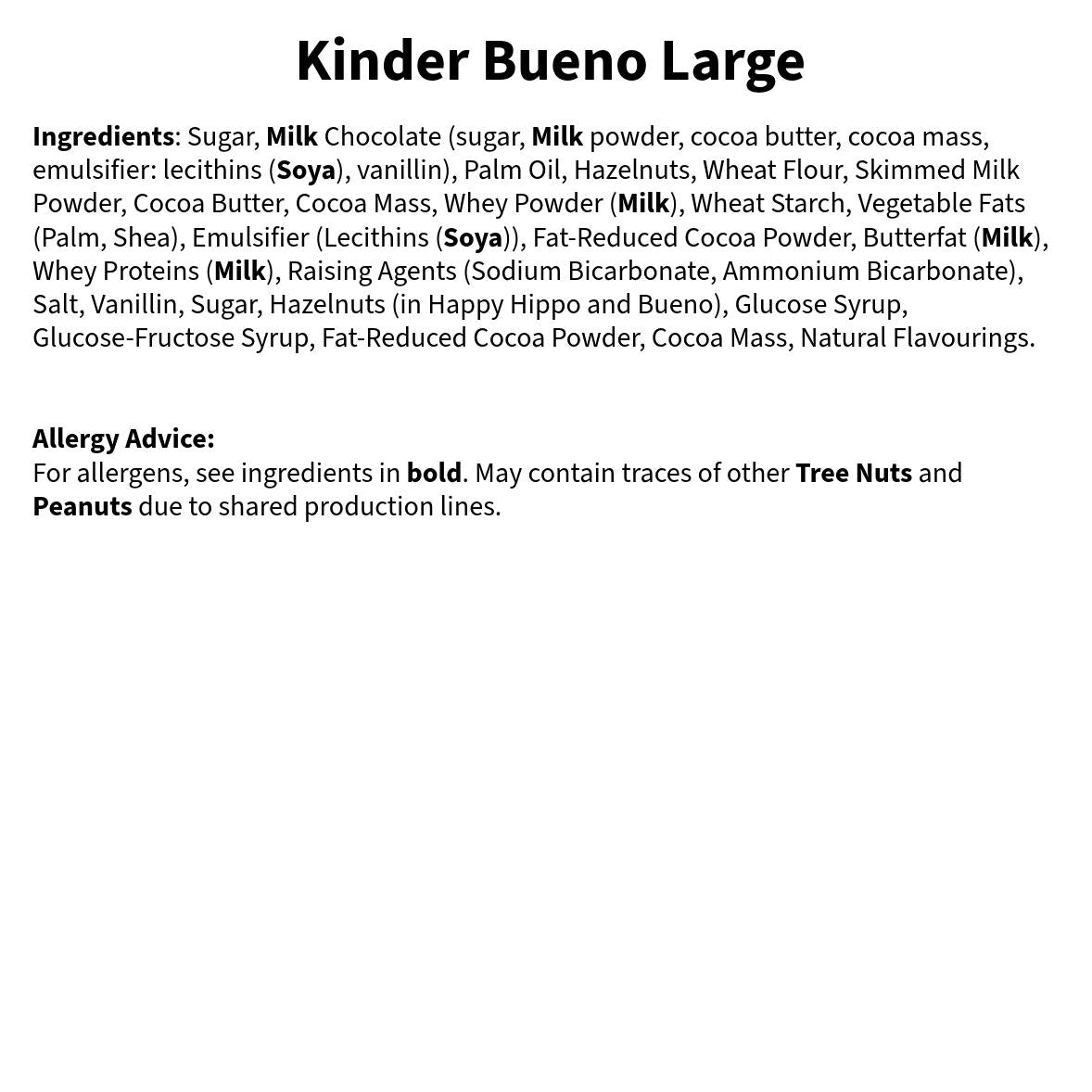 Kinder Bueno Large Postal Gift Box