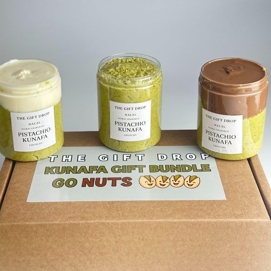 The Gift Drop Viral Pistachio Kunafa Bundle - Postal Box