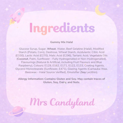 Gummy Mix - Halal - 500g or 1kg Pick N Mix Sweets - Mrs Candyland