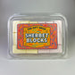 The Gift Drop Viral Sherbet Blocks Tub | 32 Pieces | Sweet Candy Chalk