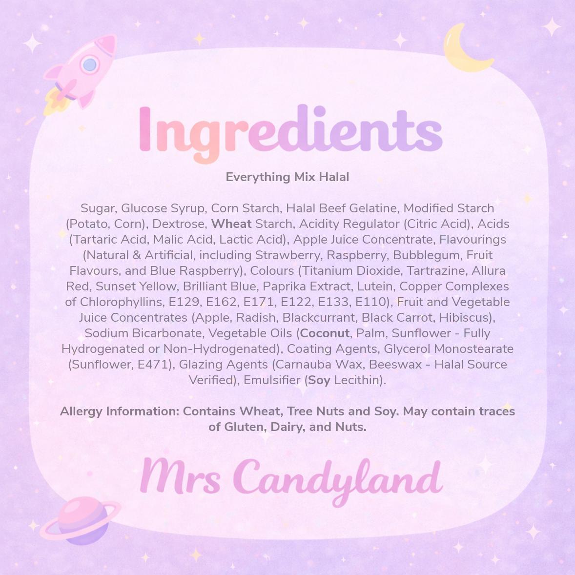 Pick N Mix Postal Gift Box - Everything Mix - HALAL