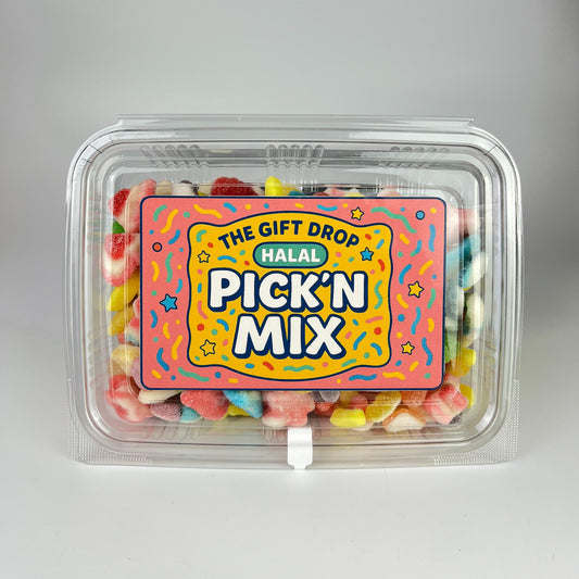The Gift Drop Sweet & Sour Ultimate Fizzy Mix Tub 700g