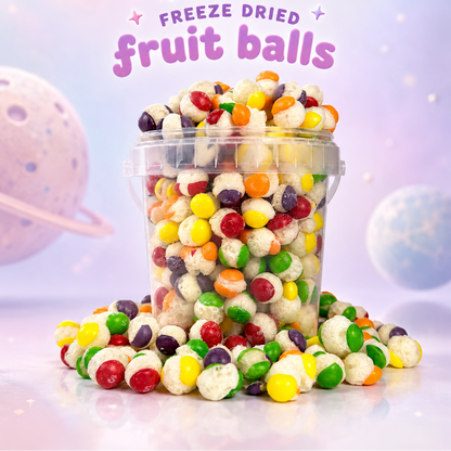 Freeze Dried Fruit Ball Puffs - Original - 200g Tub