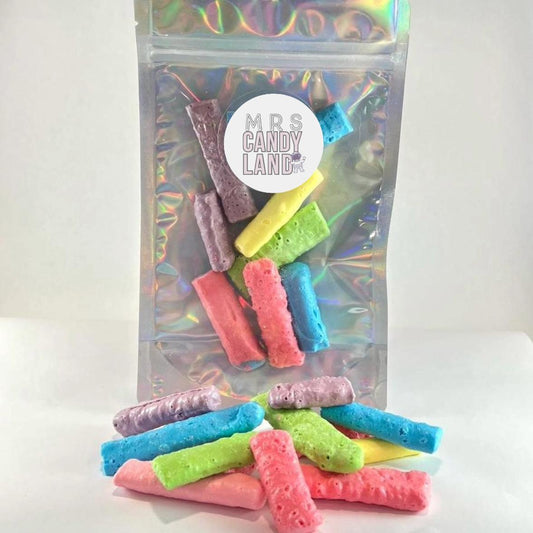 Freeze Dried Fruity Taffy Strips - Viral & Bestselling