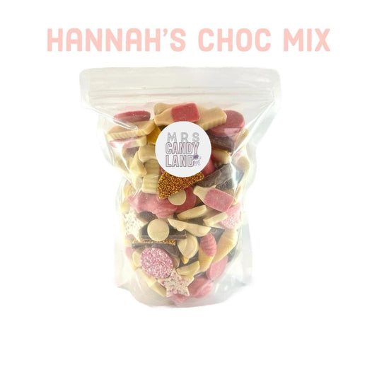 Hannah's Chocolate Mix - 500g or 1kg - Pick N Mix - Mrs Candyland