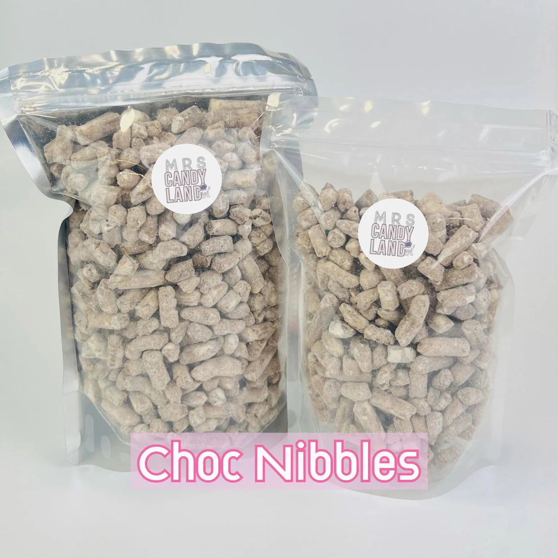 Choc Nibbles & Choc Lick  - Multiple Flavour Chocolate Bags