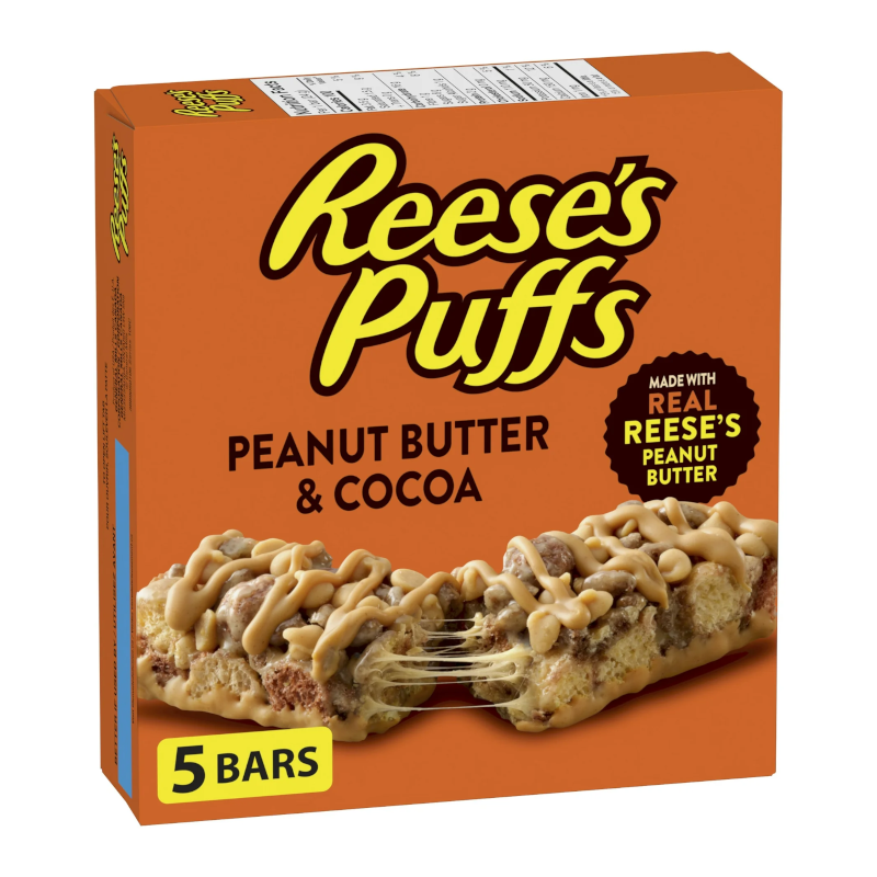 Reese's Puffs Treat Bars 120g 5 Pack