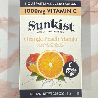 American Singles To Go Drink Mixes Sachets