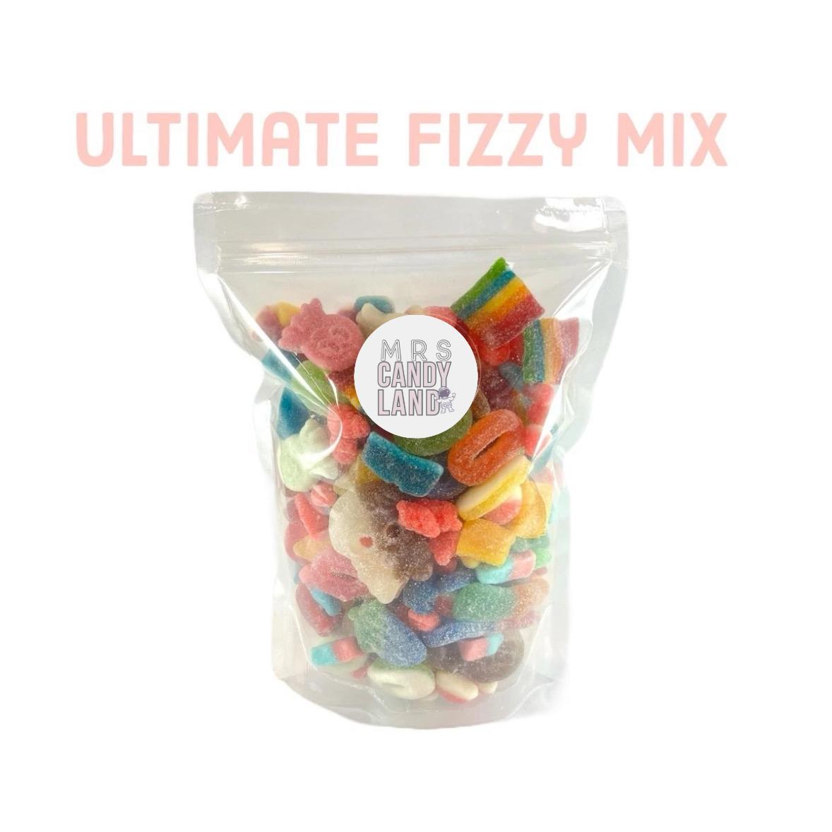 Ultimate Fizzy Mix - Halal - 500g or 1kg - Pick N Mix - Mrs Candyland